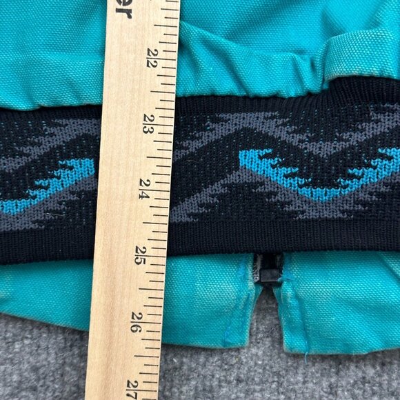 Vtg Walls Mountain Jacket Med Blue Canvas Fleece Blanket Lined Aztec Bomber USA - Picture 12 of 12